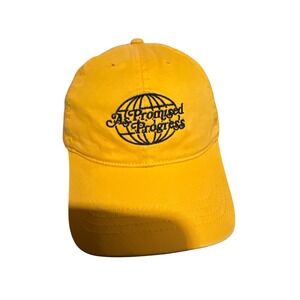 Zoe As Promised Progress Yellow Embroidered Dad Hat Leadership Lean In Cap